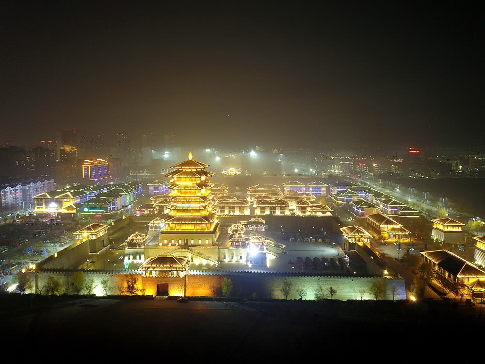 枣庄vs宿迁夜景视频直播，两座苏北鲁南小城，谁才是真正的不夜城？